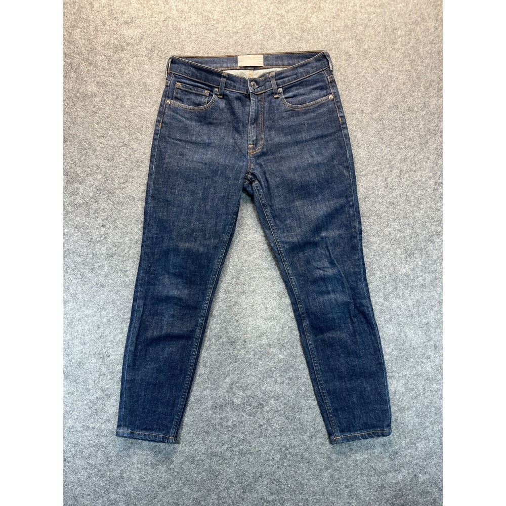 Everlane Jeans Women's Size 28 Ankle‎ Skinny High Rise Dark Blue Denim Jeans